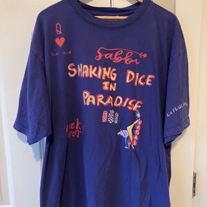 Sabbi tee shirt Size small